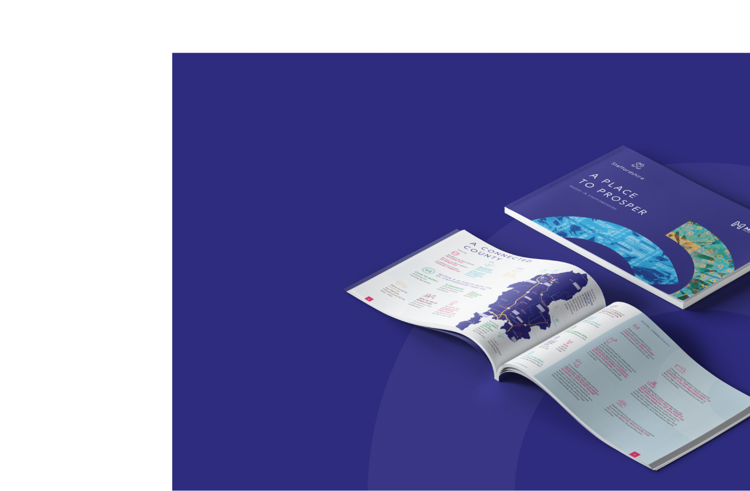 3d Render of prospectus brochure
